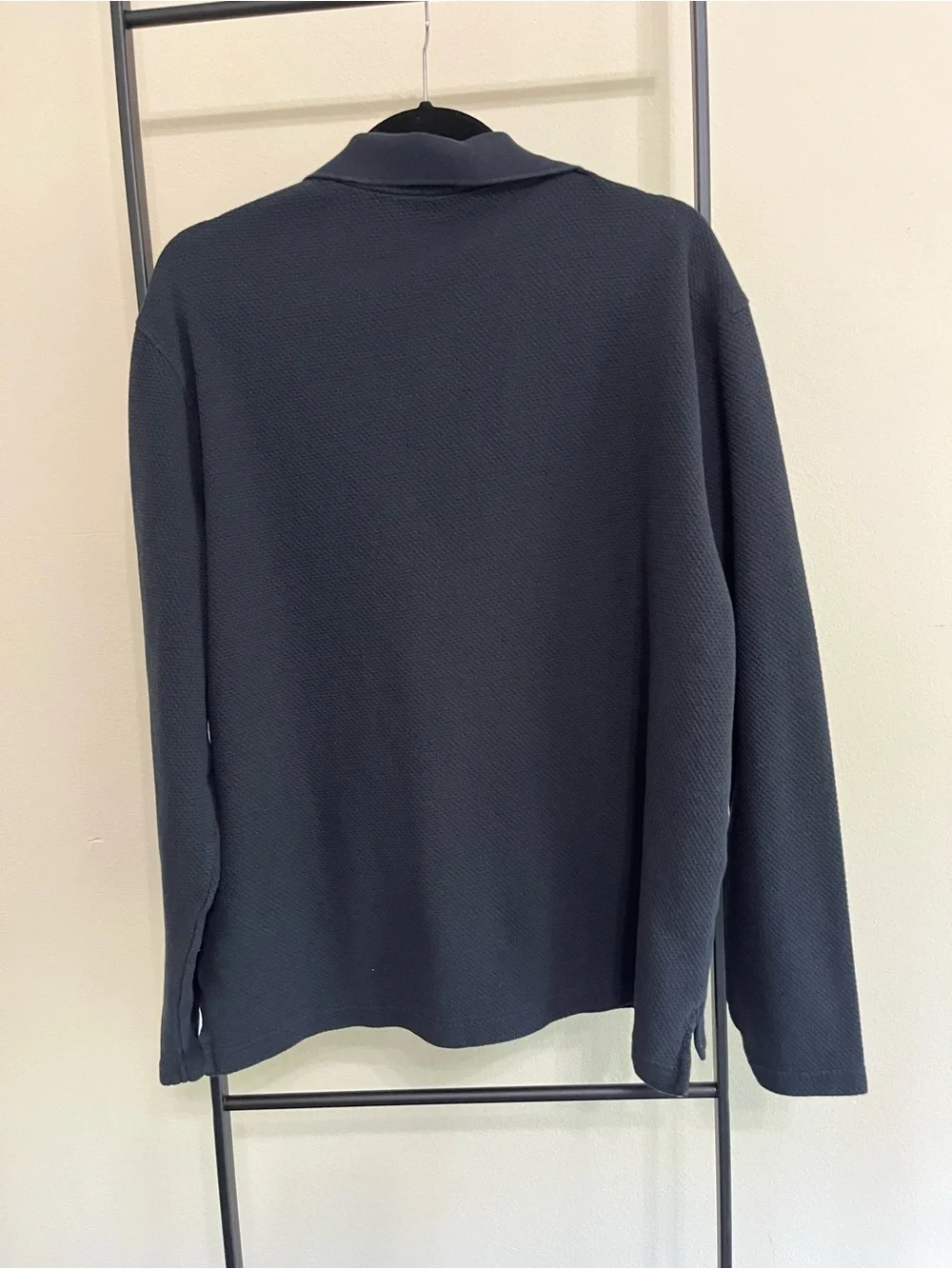 Awearness Kenneth Cole Men XL Slim Fit Textured 1/4 Zip Pullover